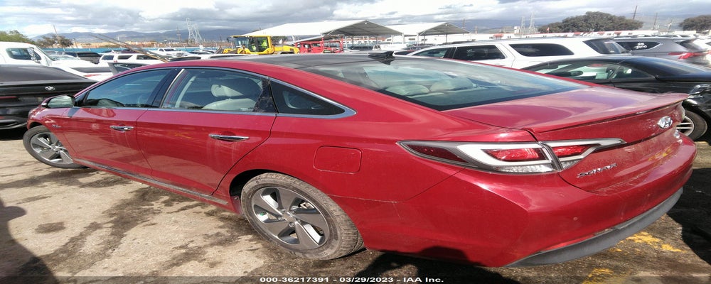 KMHE34L16GA030645 2016 HYUNDAI SONATA HYBRID photo no. 3