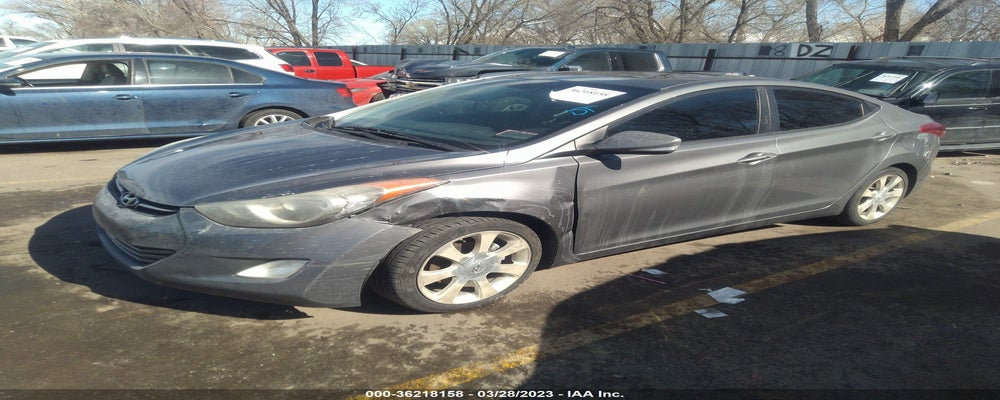5NPDH4AE2CH099665 2012 HYUNDAI ELANTRA photo no. 2