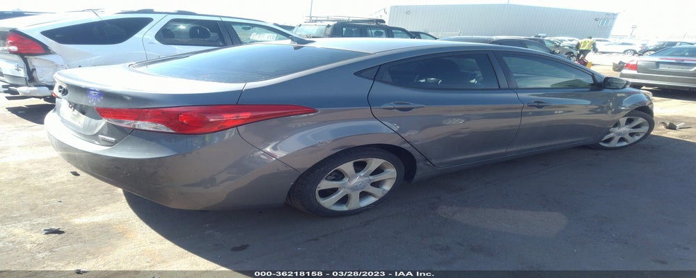5NPDH4AE2CH099665 2012 HYUNDAI ELANTRA photo no. 4