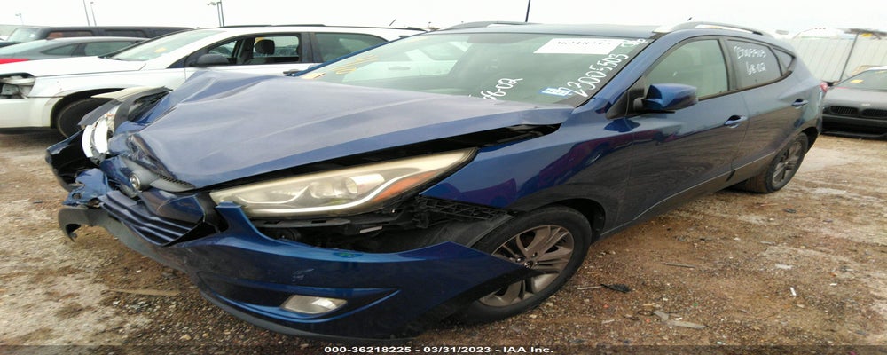 KM8JU3AG6EU839393 2014 HYUNDAI TUCSON photo no. 2