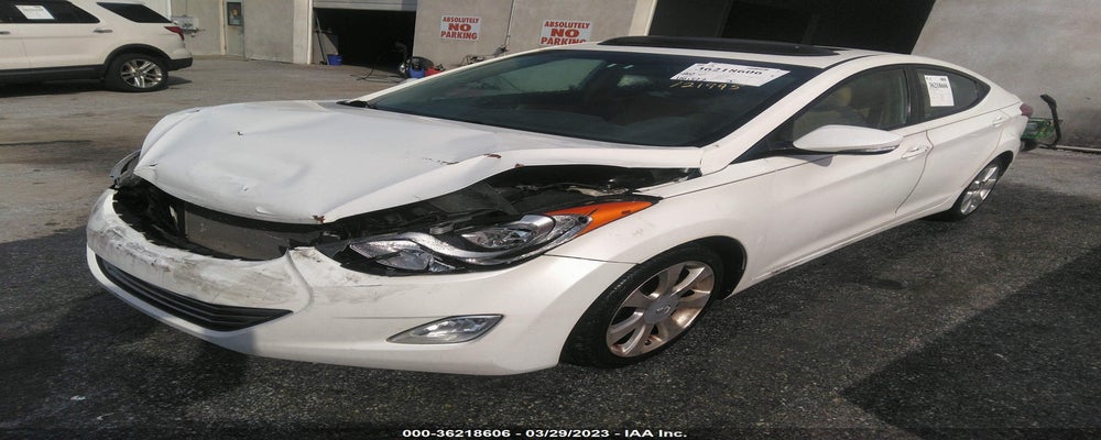 5NPDH4AE3CH121995 2012 HYUNDAI ELANTRA photo no. 2