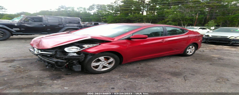 5NPDH4AE2EH479821 2014 HYUNDAI ELANTRA photo no. 2