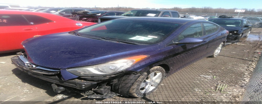 5NPDH4AE6DH245289 2013 HYUNDAI ELANTRA photo no. 2