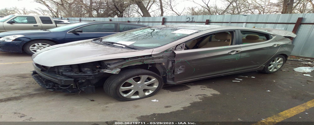 5NPDH4AE3CH136349 2012 HYUNDAI ELANTRA photo no. 2