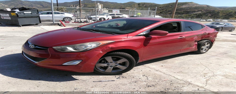 KMHDH4AE2DU690467 2013 HYUNDAI ELANTRA photo no. 2