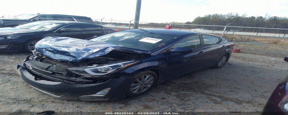5NPDH4AE6GH682181 2016 HYUNDAI ELANTRA photo no. 2