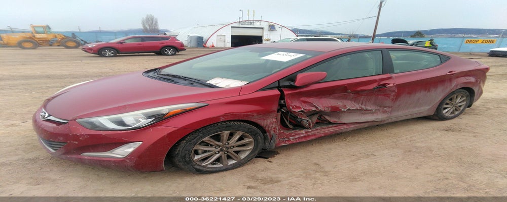 5NPDH4AE4EH491226 2014 HYUNDAI ELANTRA photo no. 2