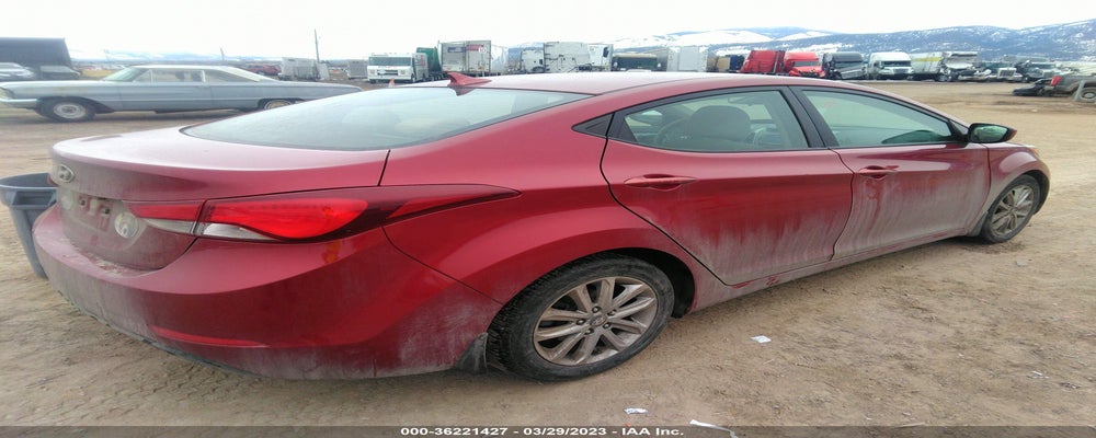 5NPDH4AE4EH491226 2014 HYUNDAI ELANTRA photo no. 4