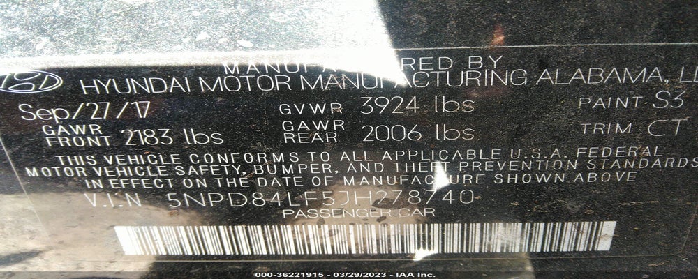 5NPD84LF5JH278740 2018 HYUNDAI ELANTRA photo no. 9