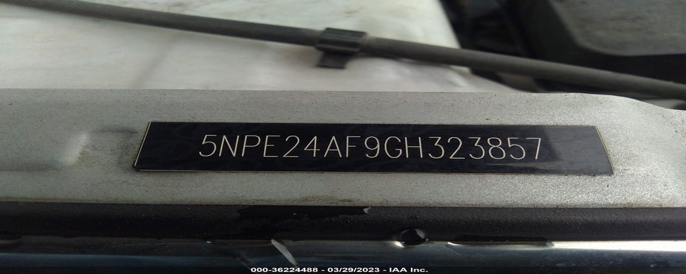 5NPE24AF9GH323857 2016 HYUNDAI SONATA photo no. 9
