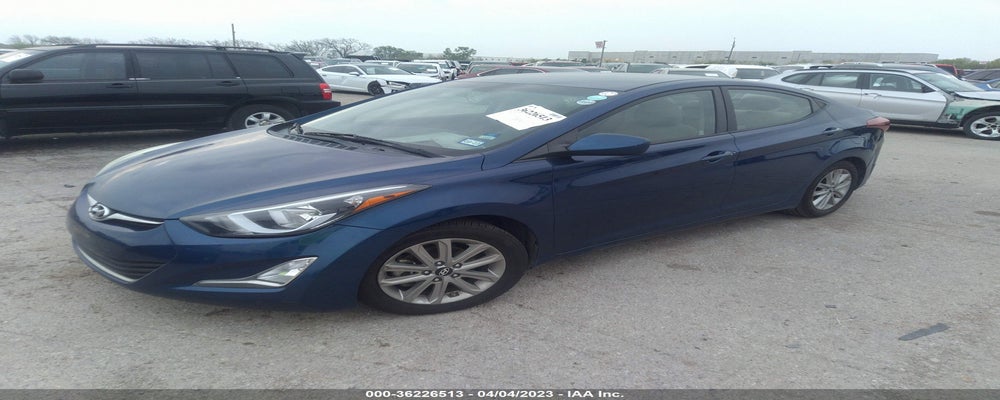 5NPDH4AE3GH737511 2016 HYUNDAI ELANTRA photo no. 2