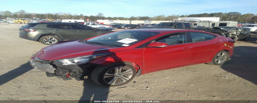 KMHDH4AH1EU183393 2014 HYUNDAI ELANTRA photo no. 2
