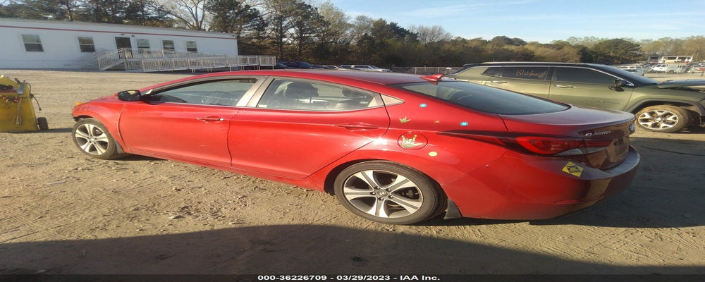 KMHDH4AH1EU183393 2014 HYUNDAI ELANTRA photo no. 3
