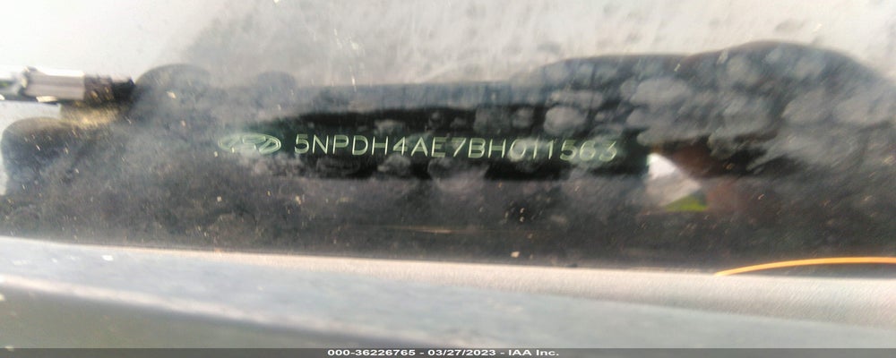 5NPDH4AE7BH011563 2011 HYUNDAI ELANTRA photo no. 9