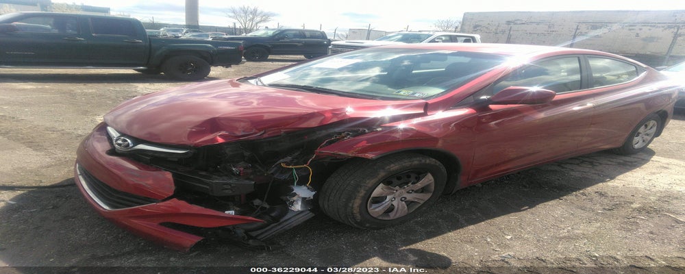 5NPDH4AE1GH720447 2016 HYUNDAI ELANTRA photo no. 2