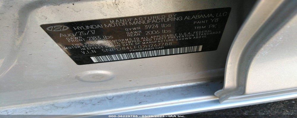 5NPD84LF0JH267788 2018 HYUNDAI ELANTRA photo no. 9