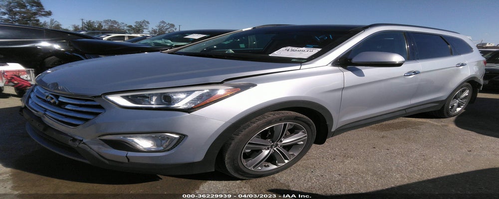 KM8SR4HF4EU041547 2014 HYUNDAI SANTA FE photo no. 2