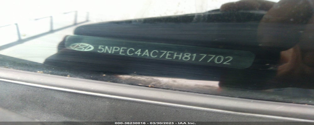 5NPEC4AC7EH817702 2014 HYUNDAI SONATA photo no. 9