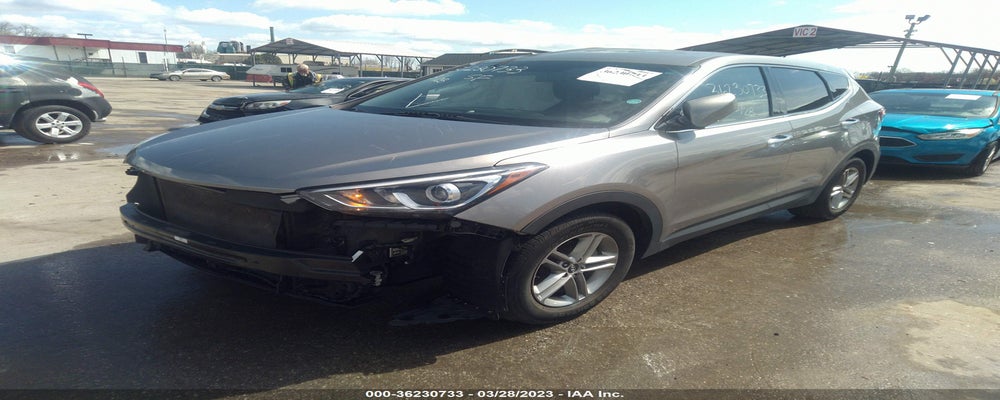 5XYZTDLB1JG525258 2018 HYUNDAI SANTA FE SPORT photo no. 2