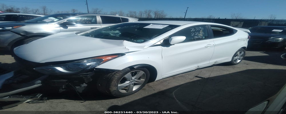 5NPDH4AE7CH100843 2012 HYUNDAI ELANTRA photo no. 2
