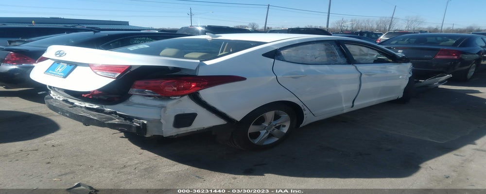 5NPDH4AE7CH100843 2012 HYUNDAI ELANTRA photo no. 4