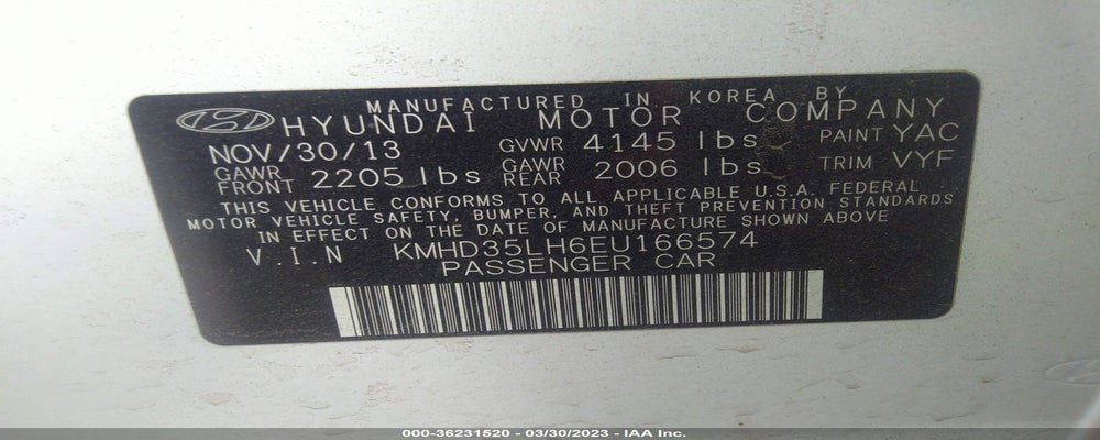 KMHD35LH6EU166574 2014 HYUNDAI ELANTRA GT photo no. 9
