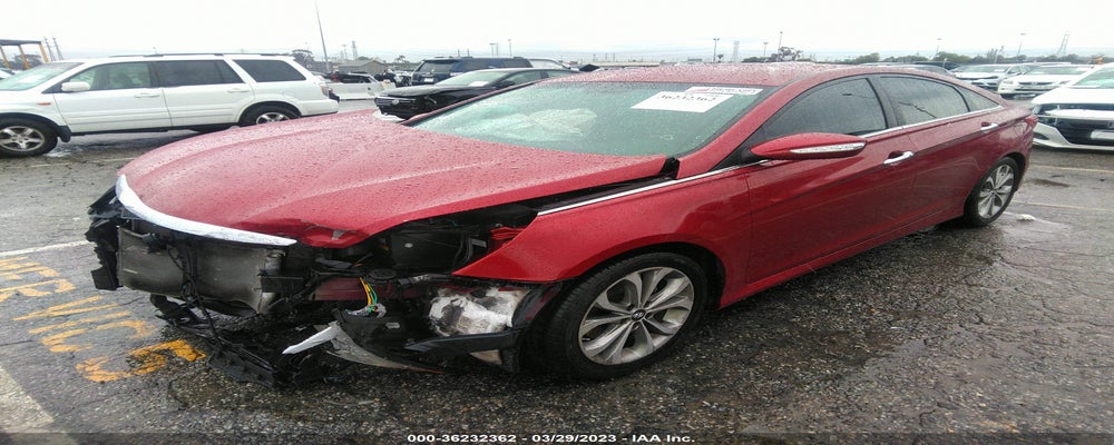 5NPEC4AC3EH876357 2014 HYUNDAI SONATA photo no. 2