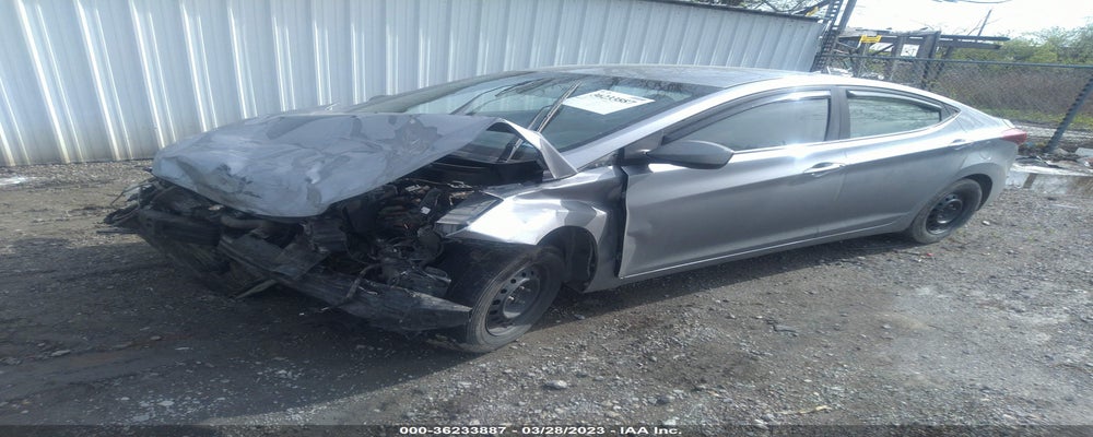 5NPDH4AE3GH712298 2016 HYUNDAI ELANTRA photo no. 2