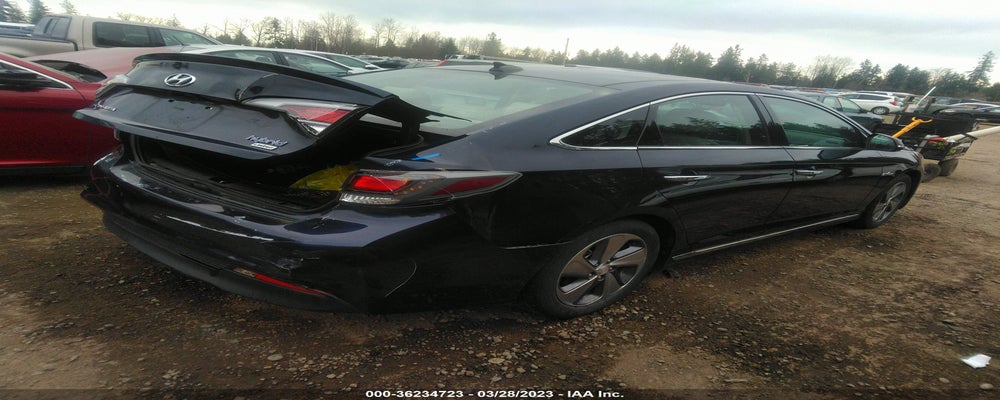 KMHE34L33HA064335 2017 HYUNDAI SONATA HYBRID photo no. 4