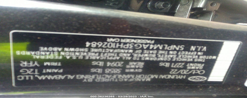 5NPLM4AG3PH102684 2023 HYUNDAI ELANTRA photo no. 9