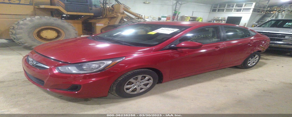 KMHCT4AE3EU770078 2014 HYUNDAI ACCENT photo no. 2