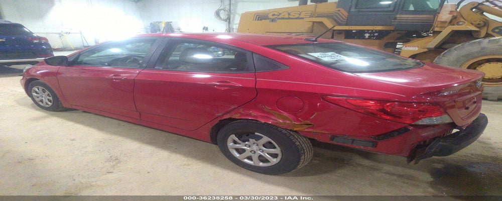KMHCT4AE3EU770078 2014 HYUNDAI ACCENT photo no. 3