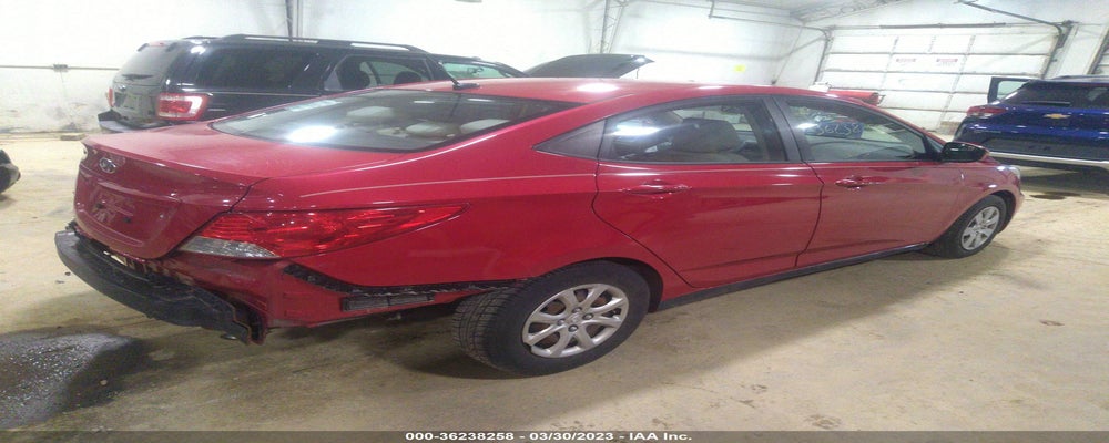 KMHCT4AE3EU770078 2014 HYUNDAI ACCENT photo no. 4