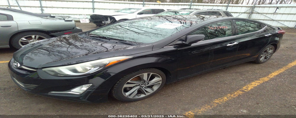 5NPDH4AEXEH472616 2014 HYUNDAI ELANTRA photo no. 2