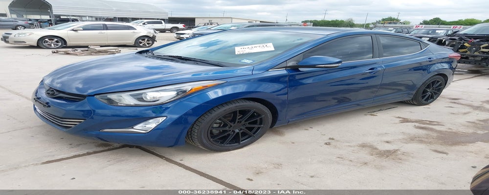 KMHDH4AHXEU171808 2014 HYUNDAI ELANTRA photo no. 2