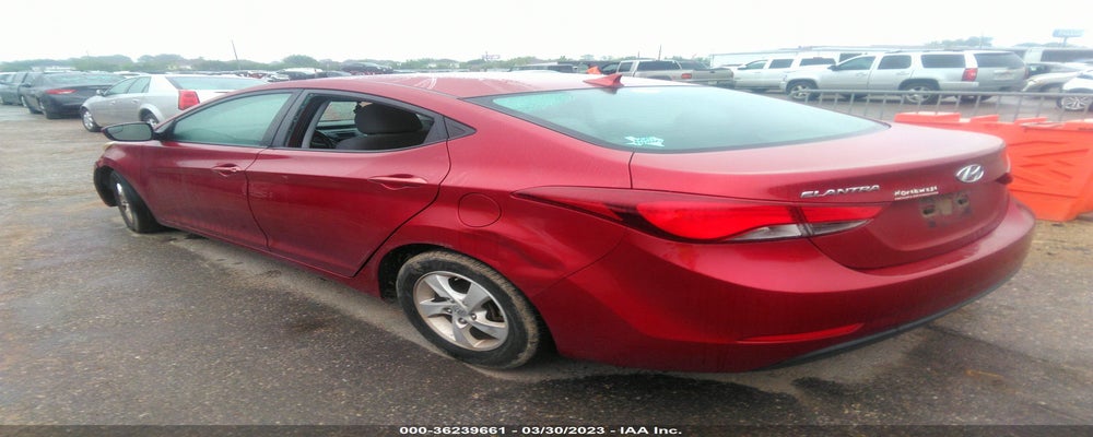 5NPDH4AE8EH476437 2014 HYUNDAI ELANTRA photo no. 3