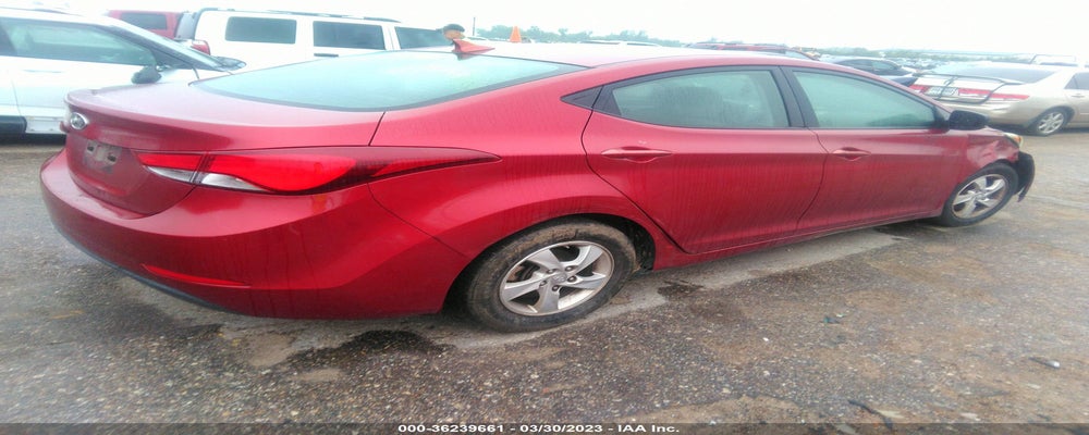 5NPDH4AE8EH476437 2014 HYUNDAI ELANTRA photo no. 4