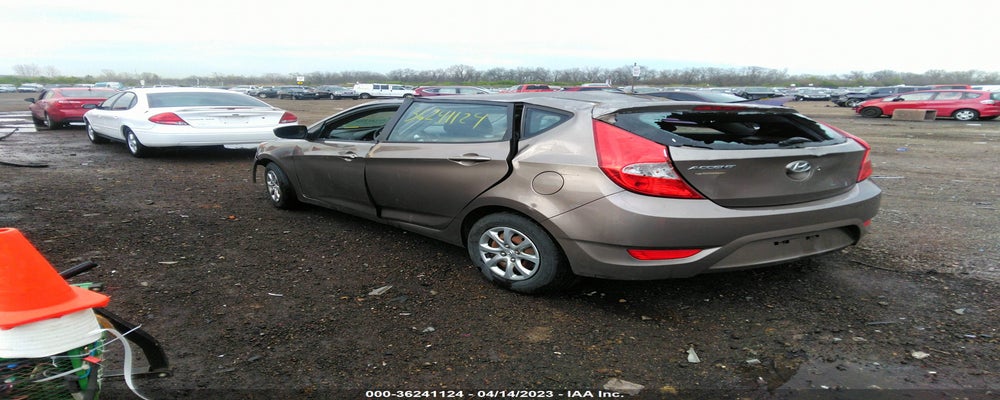 KMHCT5AE6DU115451 2013 HYUNDAI ACCENT photo no. 3