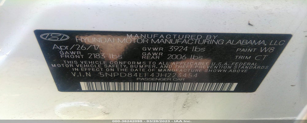 5NPD84LF4JH223454 2018 HYUNDAI ELANTRA photo no. 9