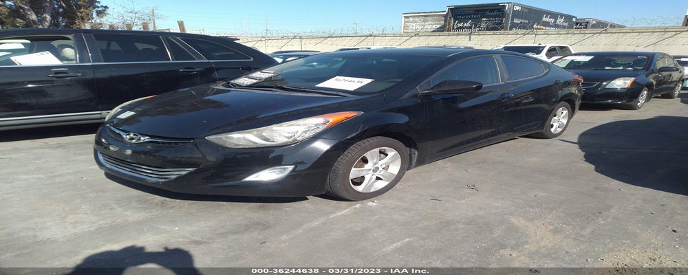 5NPDH4AE5CH066529 2012 HYUNDAI ELANTRA photo no. 2