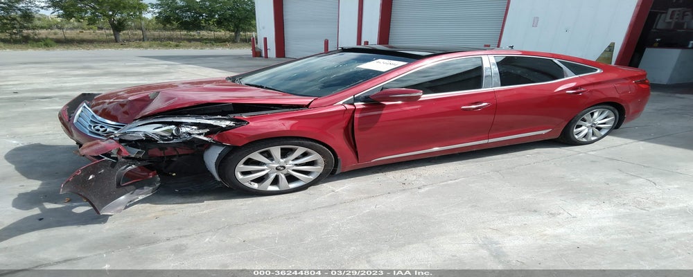 KMHFH4JG1DA213606 2013 HYUNDAI AZERA photo no. 2
