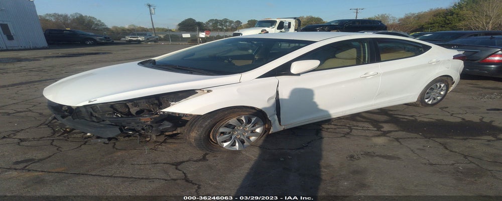 5NPDH4AE0BH032626 2011 HYUNDAI ELANTRA photo no. 2