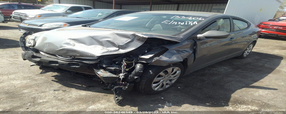 5NPDH4AE1CH133806 2012 HYUNDAI ELANTRA photo no. 2