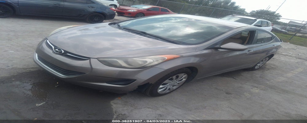 5NPDH4AE5CH090068 2012 HYUNDAI ELANTRA photo no. 2