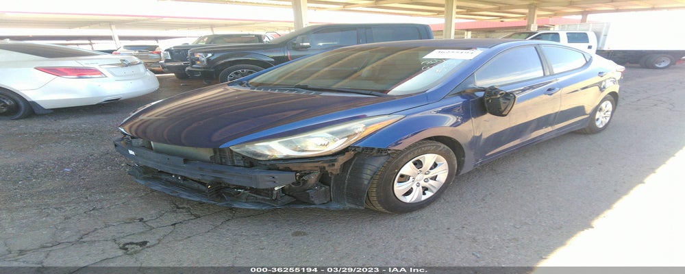 5NPDH4AE6GH721898 2016 HYUNDAI ELANTRA photo no. 2