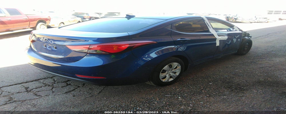 5NPDH4AE6GH721898 2016 HYUNDAI ELANTRA photo no. 4