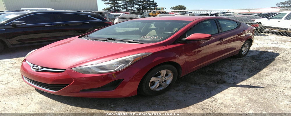 KMHDH4AE7EU165647 2014 HYUNDAI ELANTRA photo no. 2