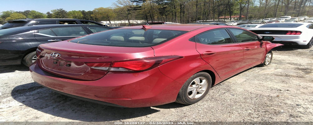 KMHDH4AE7EU165647 2014 HYUNDAI ELANTRA photo no. 4
