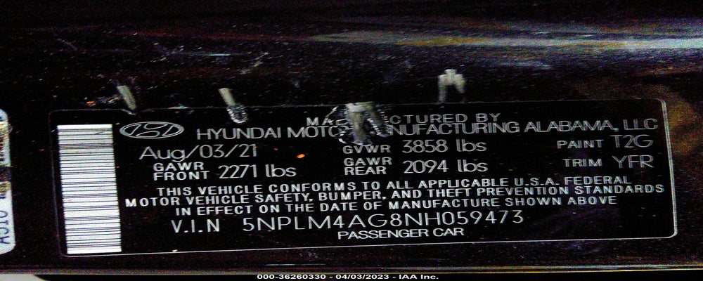 5NPLM4AG8NH059473 2022 HYUNDAI ELANTRA photo no. 9
