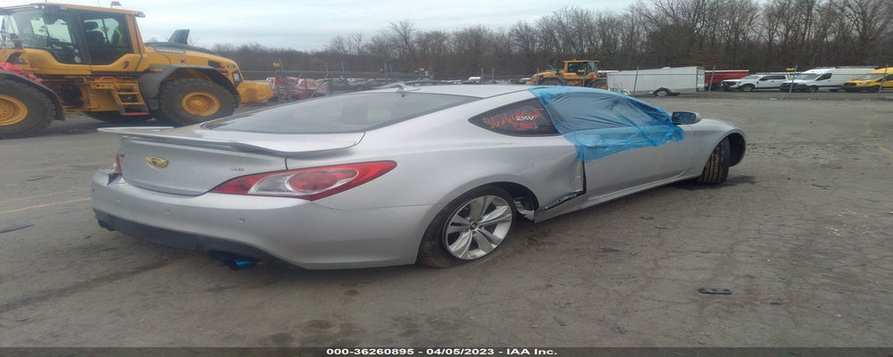 KMHHU6KHXAU003538 2010 HYUNDAI GENESIS COUPE photo no. 4